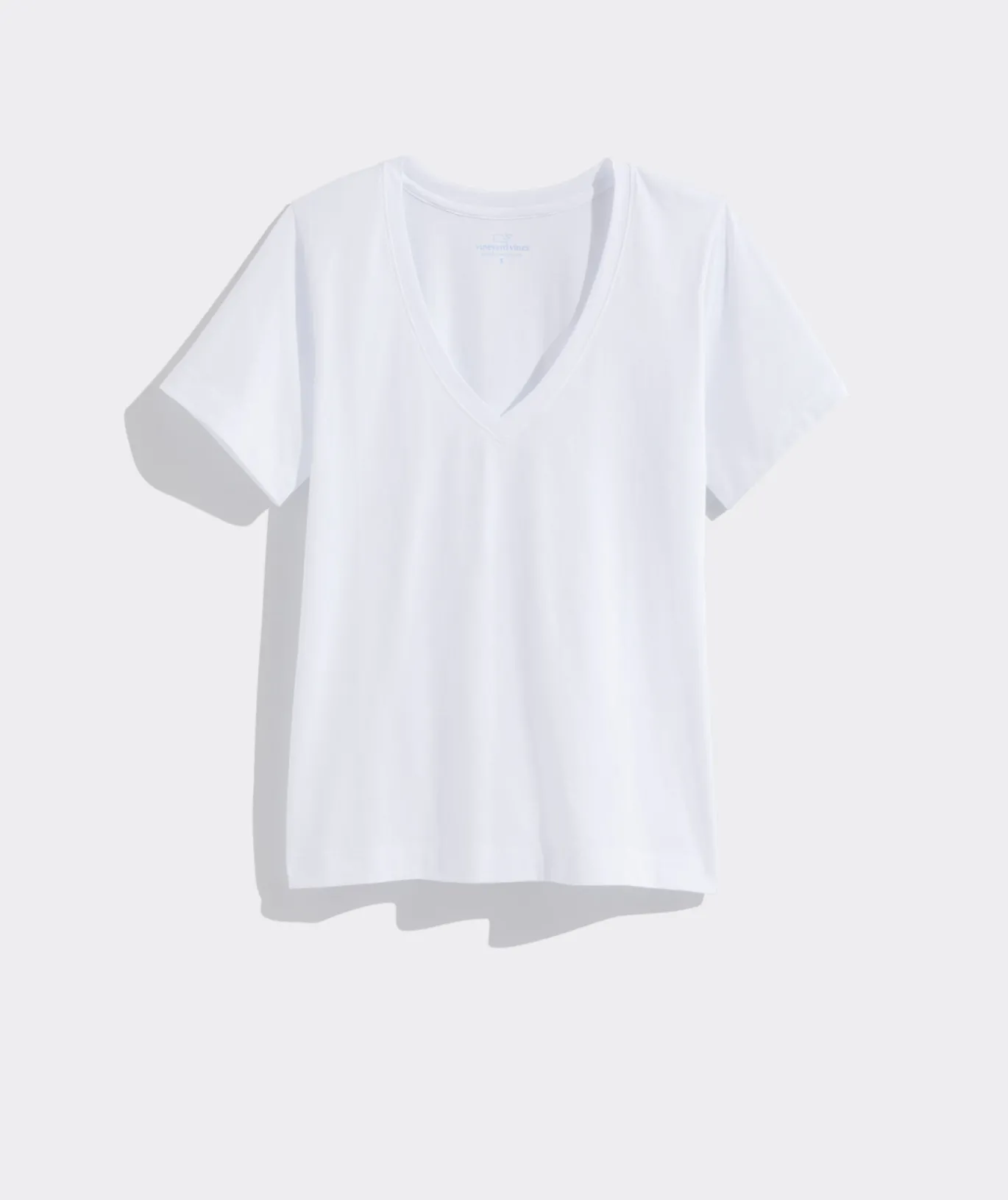 Pima Cotton V-Neck Tee