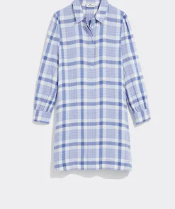 Plaid Popover Dress