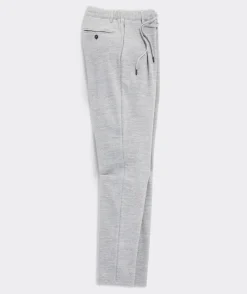 Pleated Knit Pull-On Pants