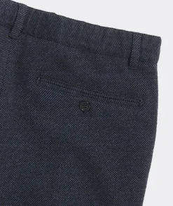 Pleated Knit Pull-On Pants