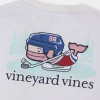 Pond Hockey Whale Long-Sleeve Pocket Tee