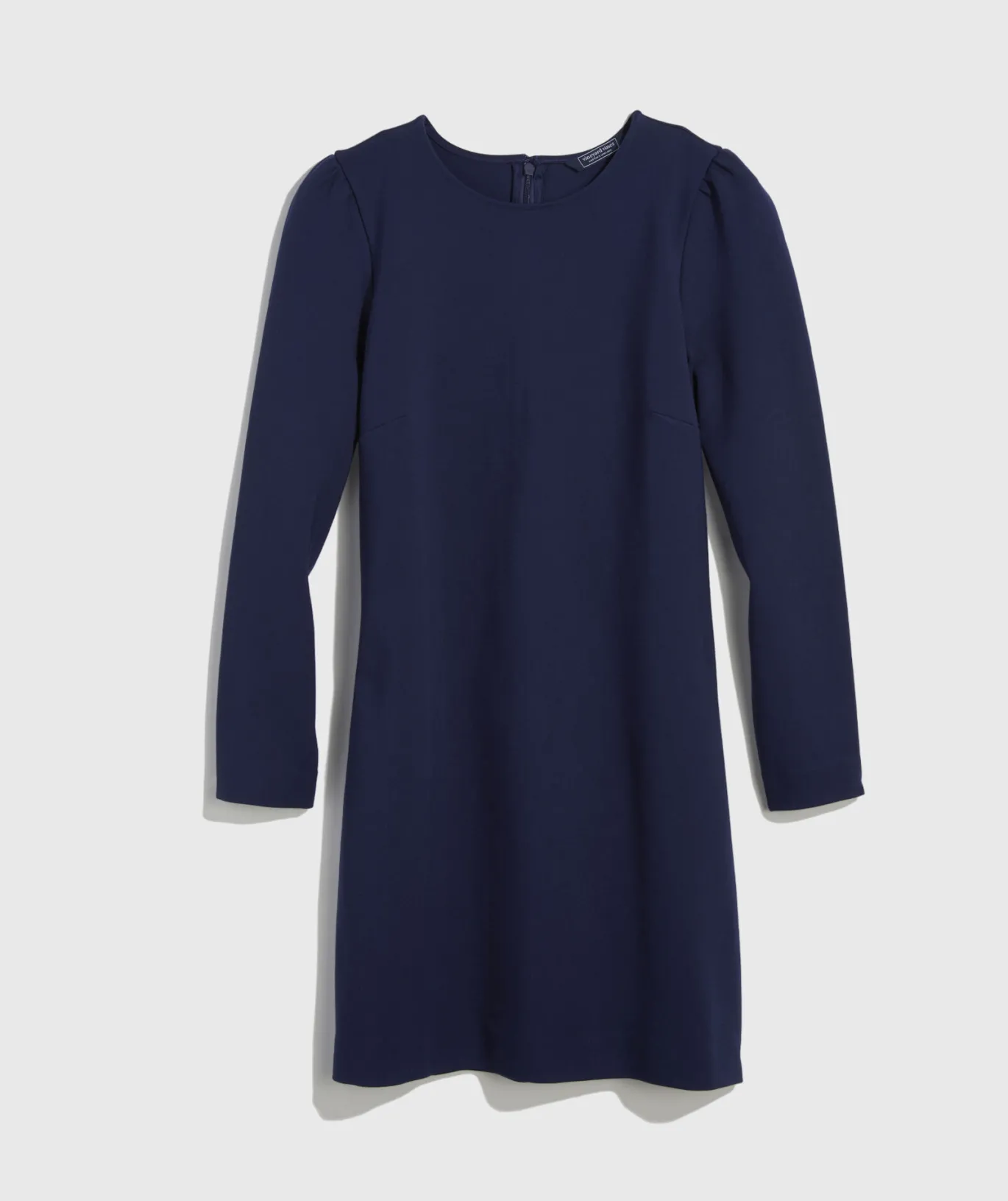 Ponte Puff-Sleeve Dress