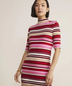 Rib Knit Midi Dress