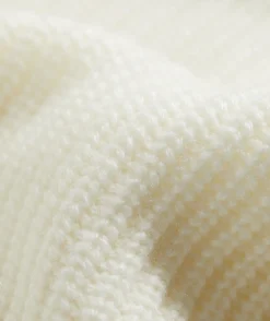 Ribbed Cashmere Polo Sweater