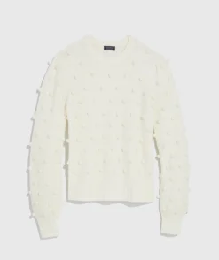 Ribbed Cashmere Stripe Polo Sweater