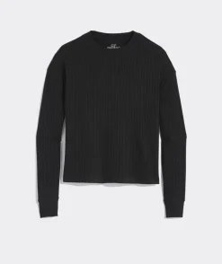 Ribbed Dreamcloth® Crewneck