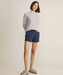 Ribbed Luxe Sweater Shorts