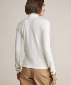 Rollneck Breton Stripe Sweater Dress