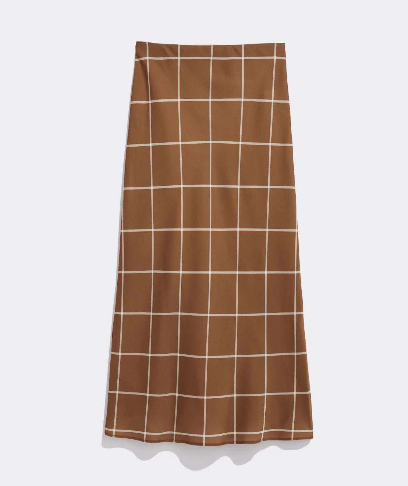 Satin Midi Slip Skirt