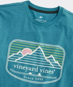 Scenic Mountain Long-Sleeve Dunes Tee