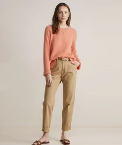 Seaspun Cashmere Ribbed Crewneck Sweater