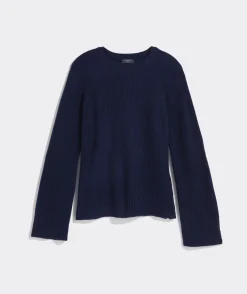 Seaspun Cashmere Ribbed Crewneck Sweater
