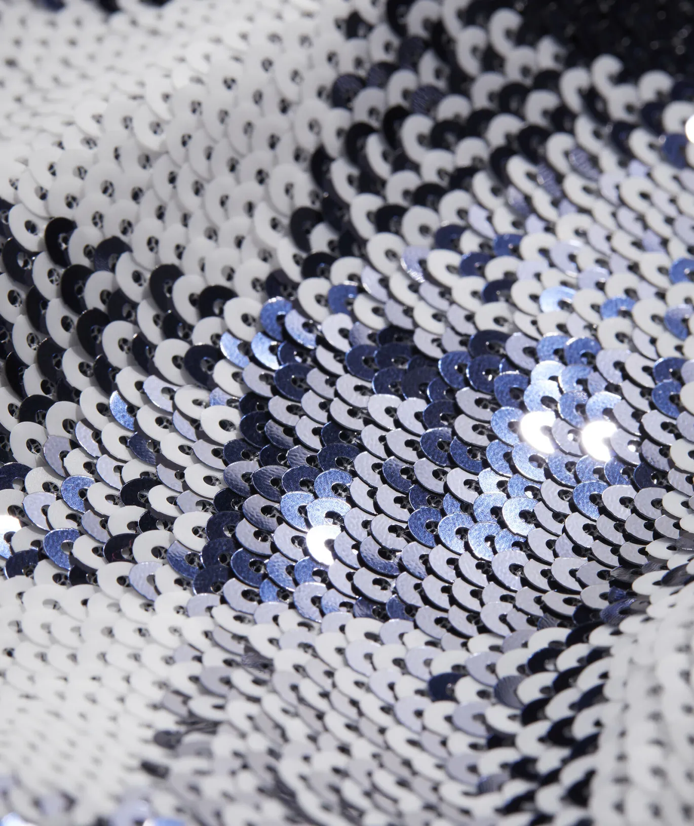 Sequin Check Midi Skirt