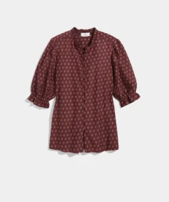 Sequin Check Top