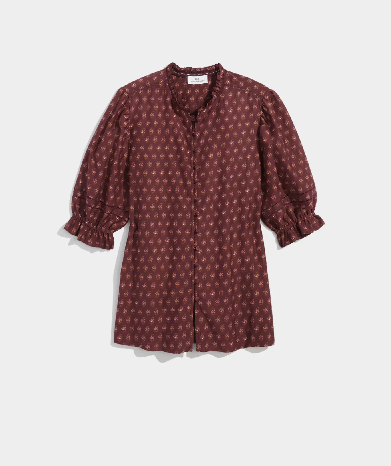 Sequin Check Top