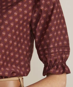 Sequin Check Top