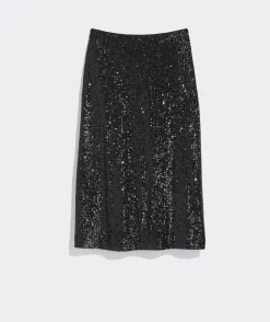 Sequin Midi Skirt