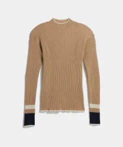 Shell Intarsia Cashmere Crewneck Sweater