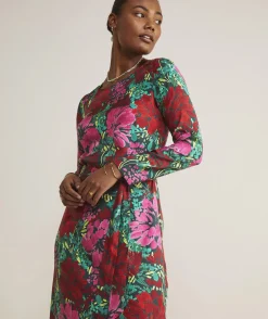 Silk Twill Maxi Dress