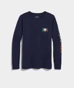 Ski Lift Logo Box Long-Sleeve Tee