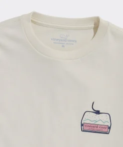 Ski Lift Logo Box Long-Sleeve Tee