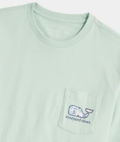 Ski Patch Whale Short-Sleeve Pocket Tee