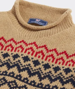 Snowflake Rollneck Sweater