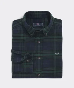 Stretch Flannel Blackwatch Shirt