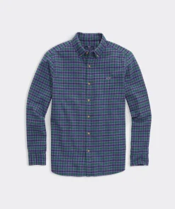 Stretch Flannel Check Shirt
