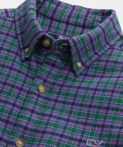 Stretch Flannel Check Shirt