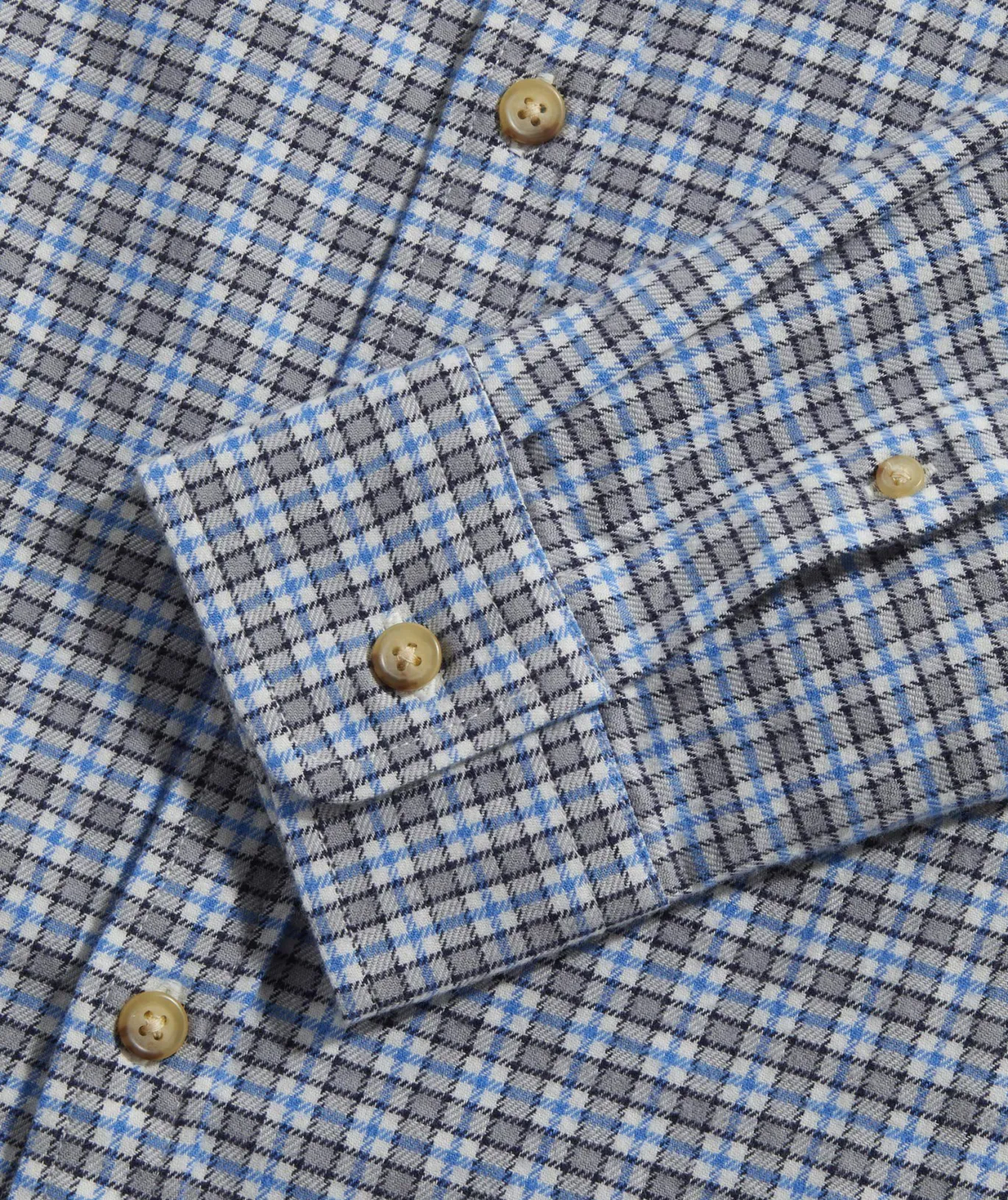 Stretch Flannel Check Shirt