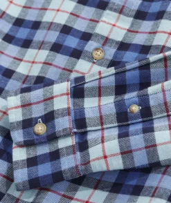 Stretch Flannel Plaid Shirt