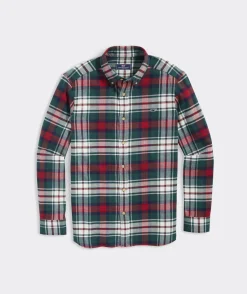 Stretch Flannel Tartan Shirt