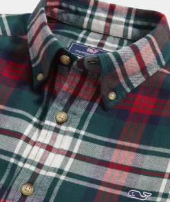 Stretch Flannel Tartan Shirt