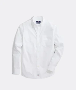 Stretch Poplin Solid Shirt