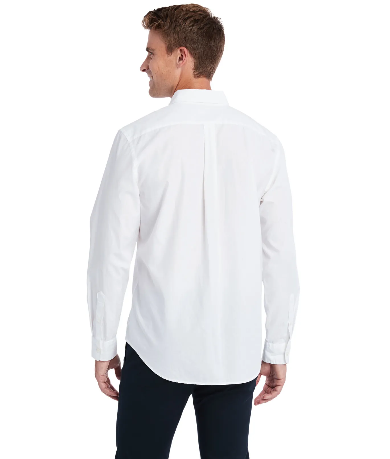 Stretch Poplin Solid Shirt
