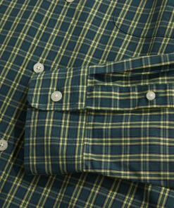 Stretch Poplin Tartan Shirt
