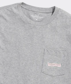String Lights Logo Box Long-Sleeve Pocket Tee
