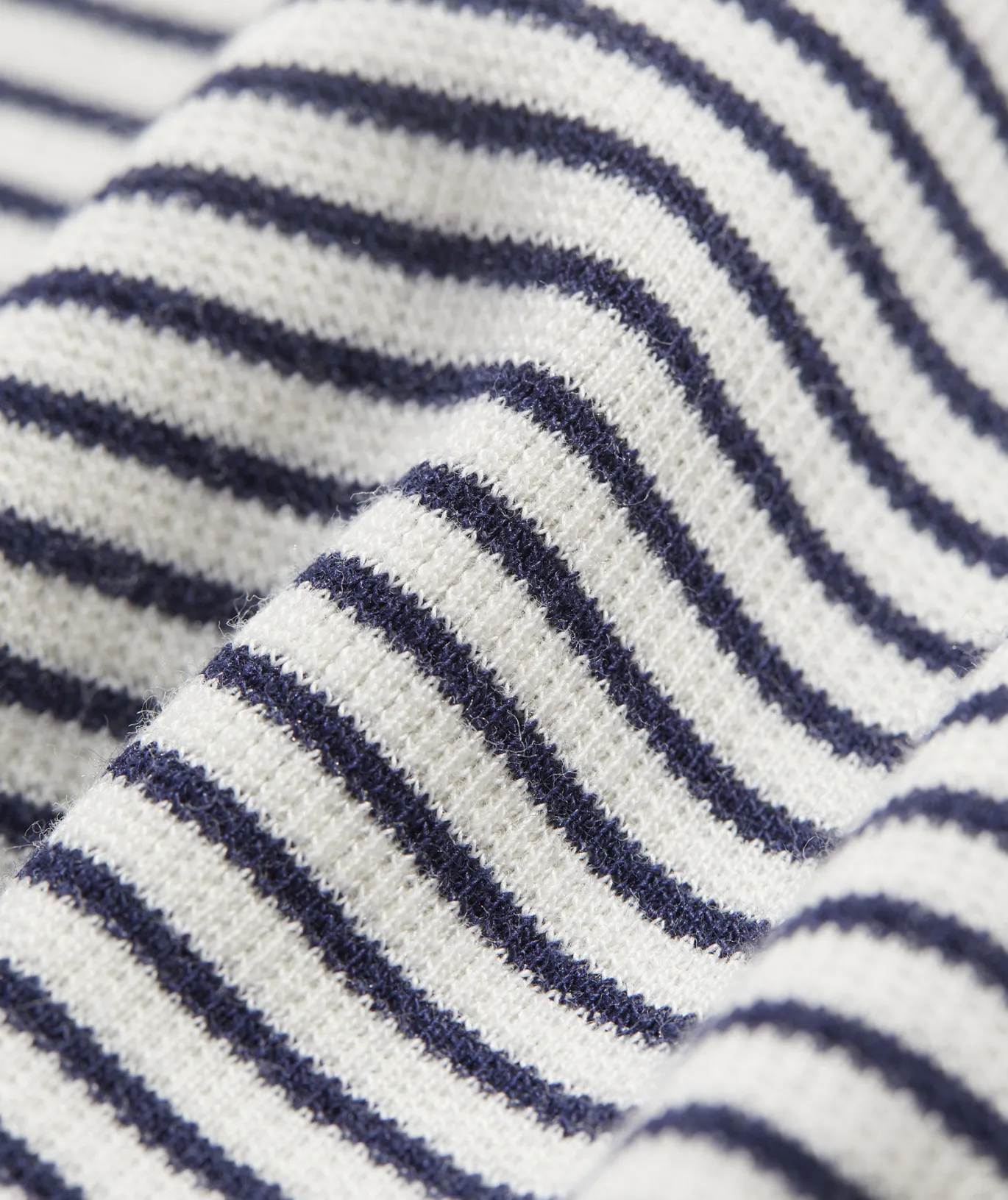 Striped Jamestown Mockneck Tee