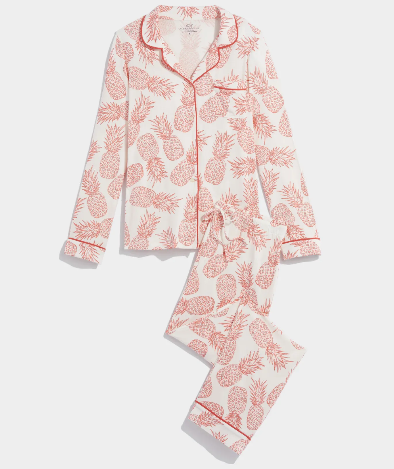Super-Soft Printed Knit Pajama Set