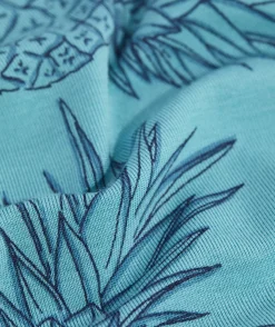 Super-Soft Printed Knit Pajama Set