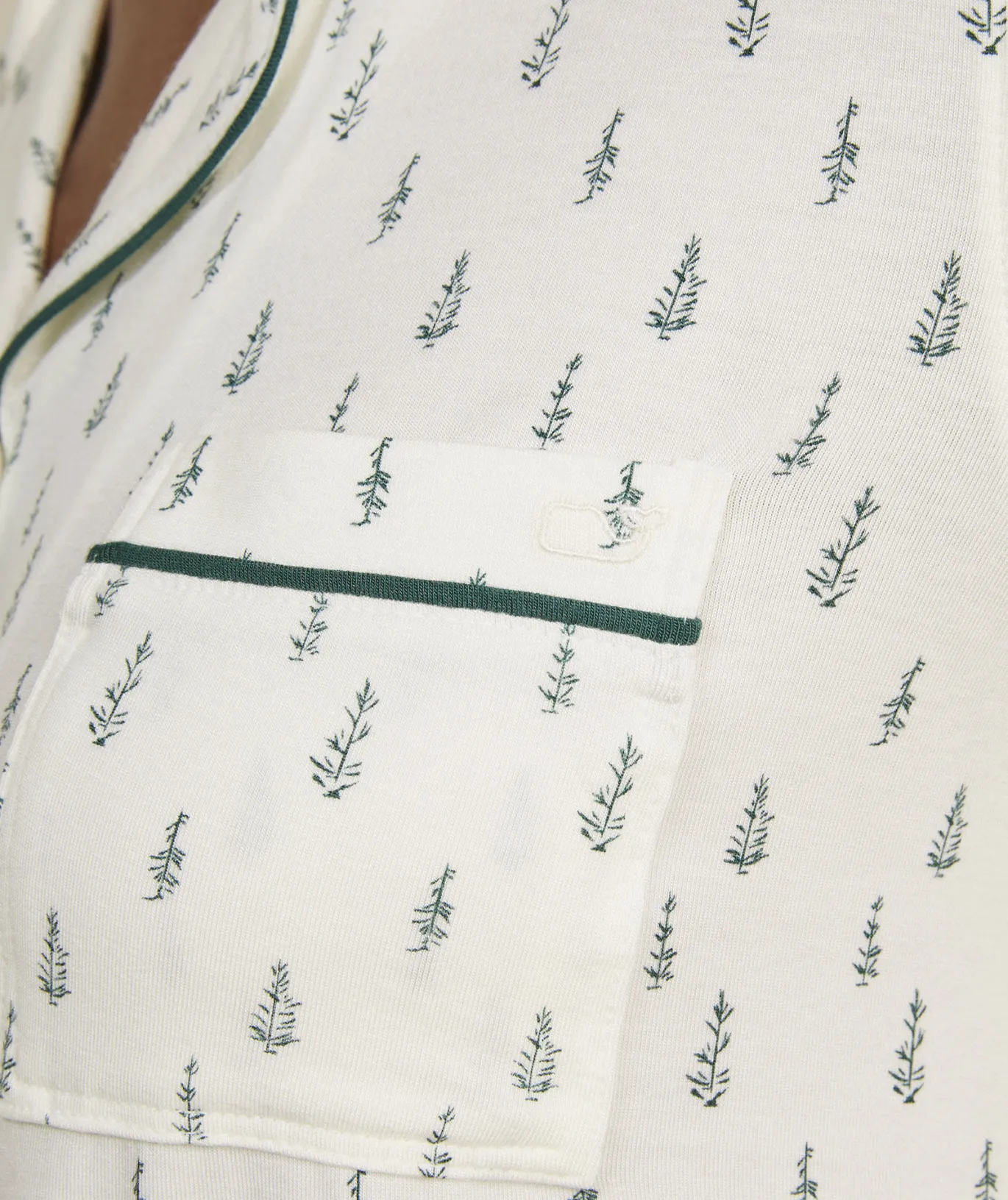 Super-Soft Printed Knit Pajama Short Set