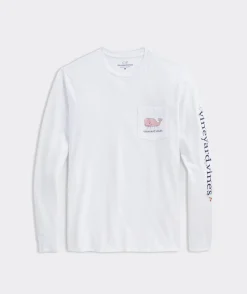 Thanksgiving Parade Whale Long-Sleeve Pocket Tee
