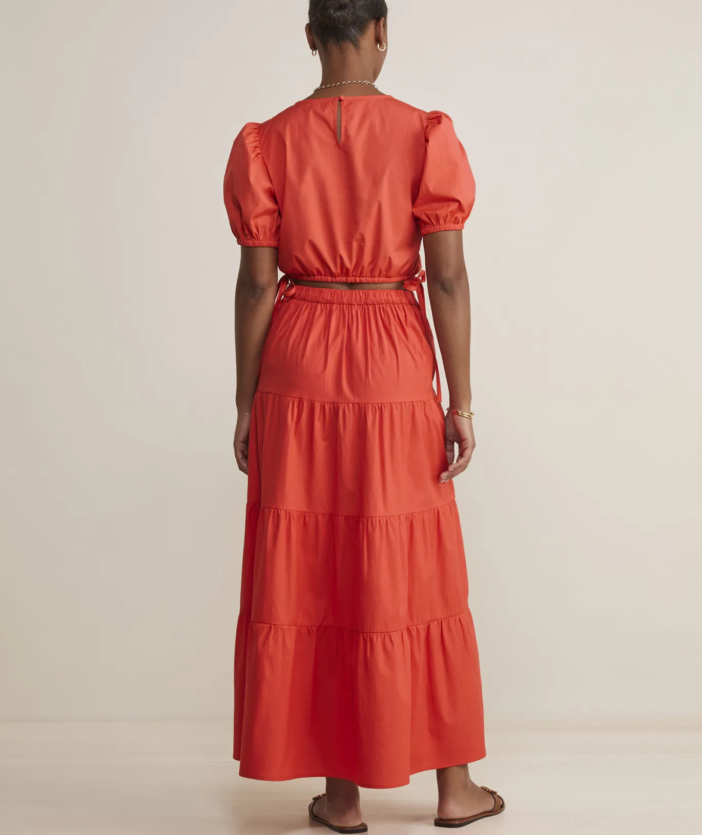 Tiered Maxi Skirt