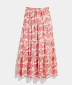 Tiered Maxi Skirt