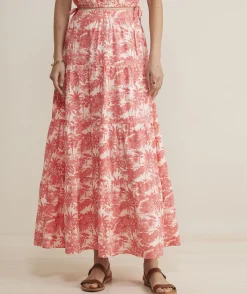 Tiered Maxi Skirt