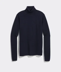 Tissue Cashmere Turtleneck Sweater