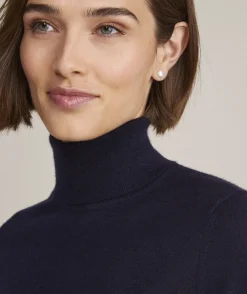 Tissue Cashmere Turtleneck Sweater