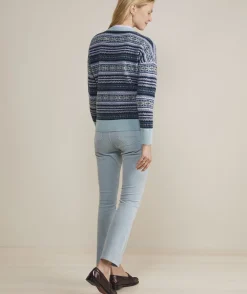 Tissue Weight Cashmere Mockneck Sweater