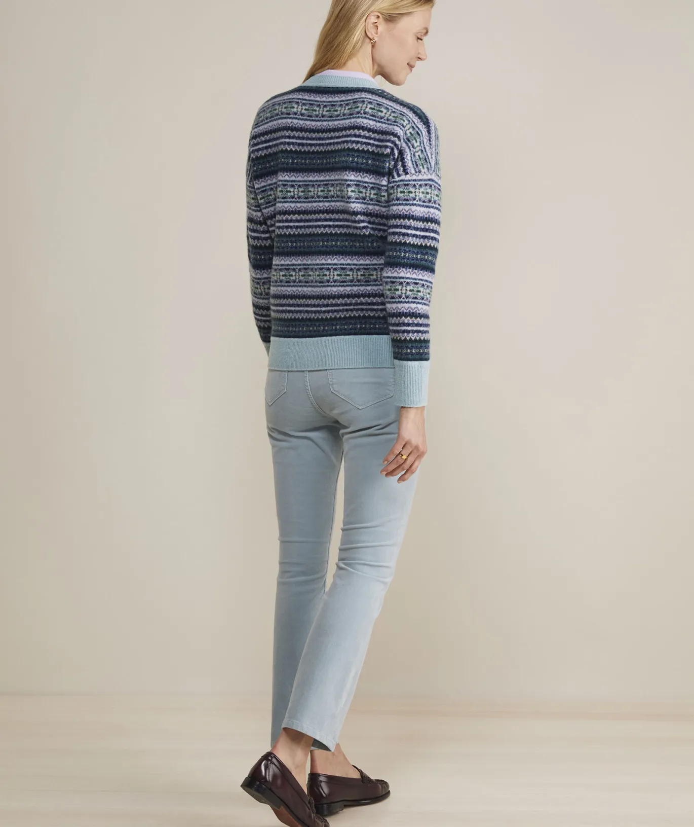 Tissue Weight Cashmere Mockneck Sweater